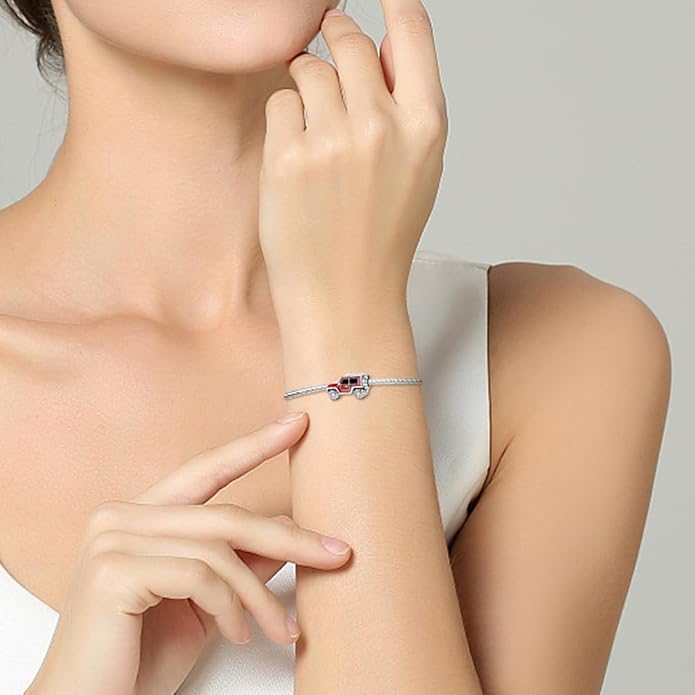925 sterling silver bracelet necklace pendant, women's jewelry, a charming pendant suitable for matching the original bracelet, perfect for parties, birthdays, and as a jewelry gift