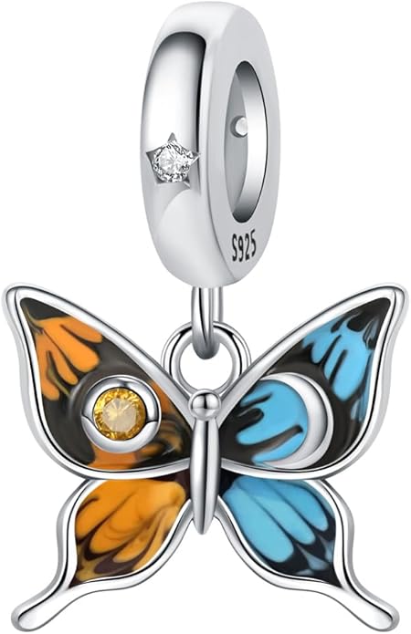 Cute Panda Animal 925 Sterling Silver Charms for Bracelets and Necklace Dangle Pendants Butterfly Elephant Dog Bead Jewelry Present for Women Family Friends