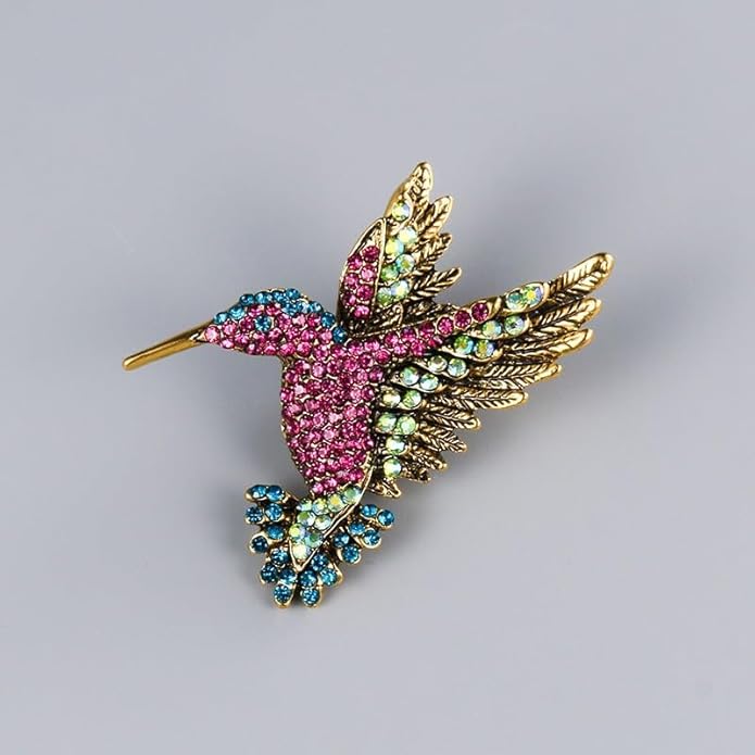 Animal-Shaped Rhinestone Brooch Set, Alloy Diamond Pin, Crystal Vintage Brooch, Animal Lapel Pin, Formal Pin Suitable for Men and Women