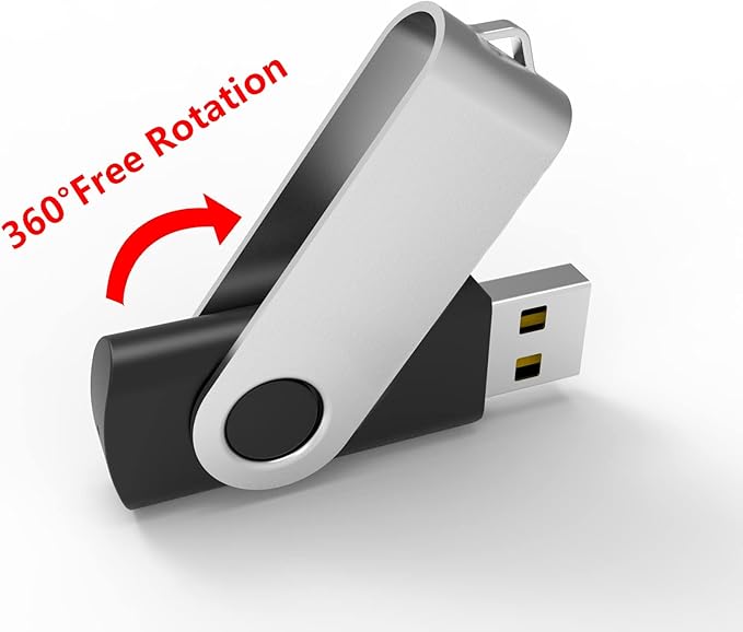 64 GB Flash Drive USB Flash Drive Thumb Drive 5 Pack 64GB USB Memory Stick USB Drives for Data Storage - (5 Mixed Colors)
