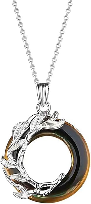 2Pcs Couple Matching Necklace for Men Women Vintage Angel and Demon Couple Necklace Sun Moon Star Pendant Necklace Dragon Phoenix Necklace Black White Round Glass Necklace Birthday Valentine's Day Jewelry