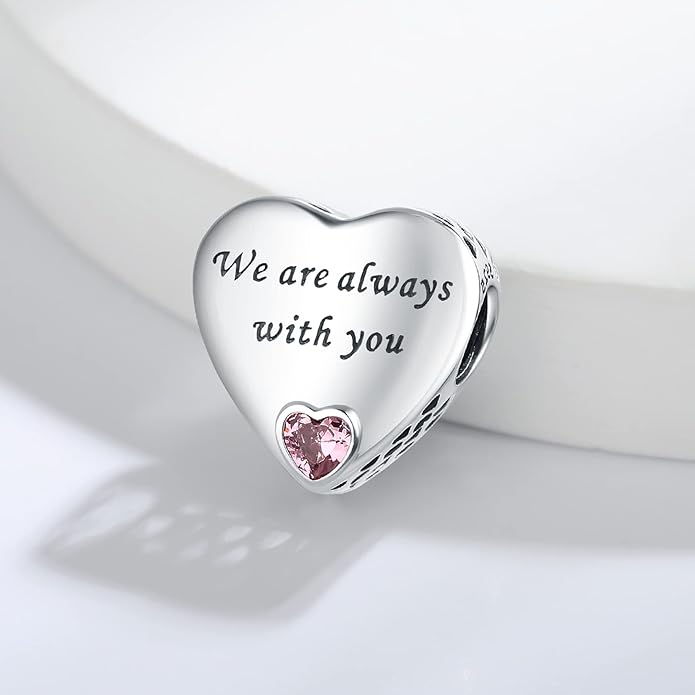 925 Sterling Silver Charms Fit Pandora Charms Bracelet I Love You to Infinity and Beyond Fit Wife Mother's Day Christmas Birthday Gift