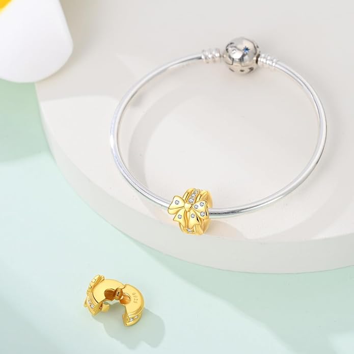 925 sterling silver bracelet necklace pendant, women's jewelry, a charming pendant suitable for matching the original bracelet, perfect for parties, birthdays, and as a jewelry gift