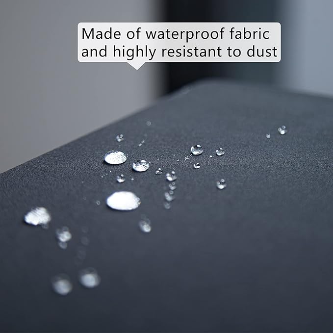 Piano Dust Cover 61-88 Keys Weighted Keyboard Small Keyboard Piano Covers Waterproof Locking Clasp Keep It From Dust and Dirt (76-88 KEYS)