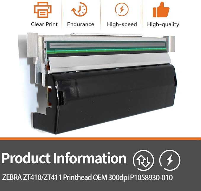 P1058930-010 New Printhead for Zebra ZT411 ZT410 Thermal Industrial Printer |High-Class-Replace| 300dpi