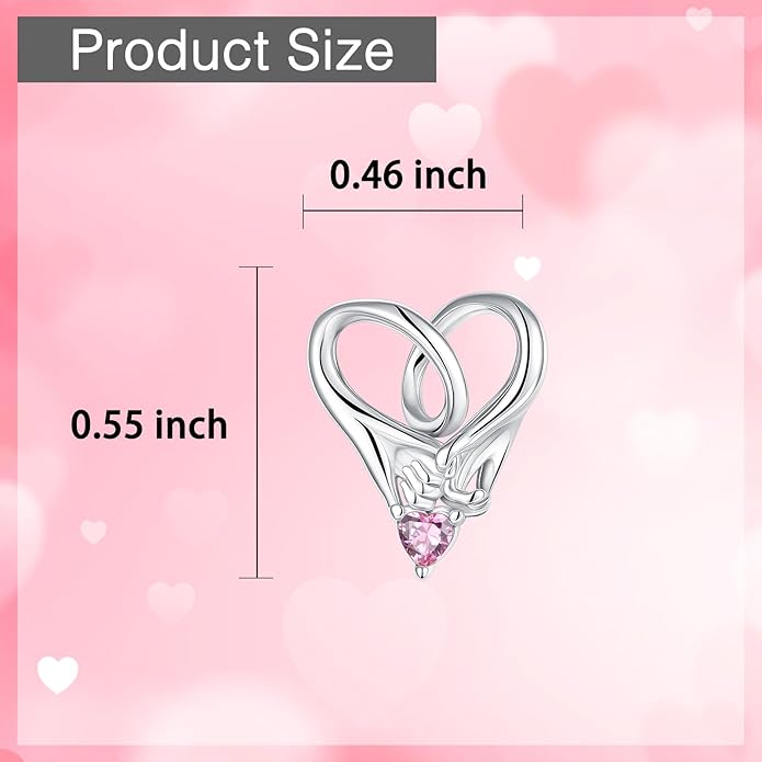 925 Sterling Silver Charms for Bracelets and Necklaces Charms for Women Fashion Jewelry for Women Friend and Mother