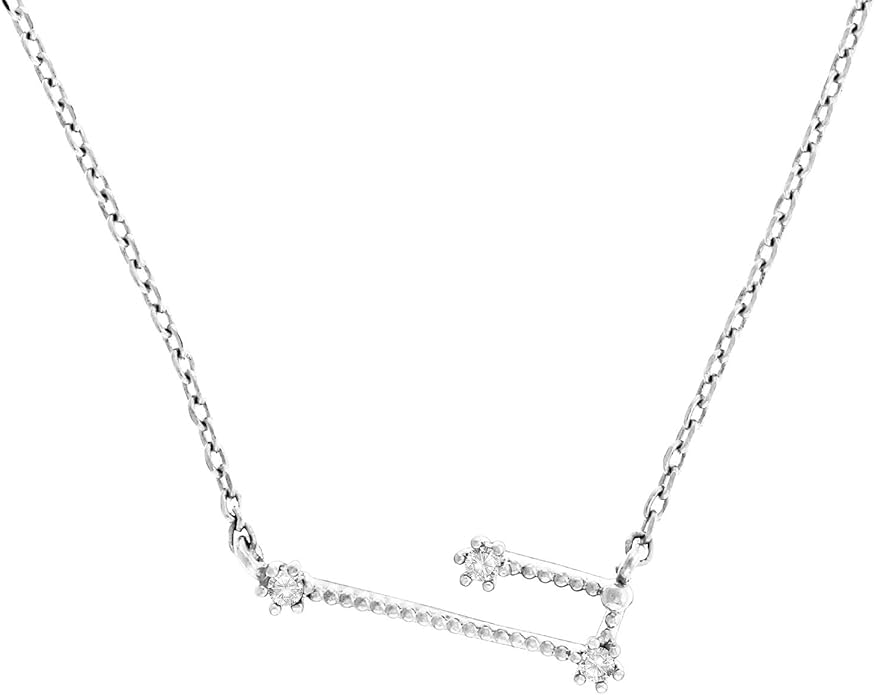 PAVOI 14K Gold Plated Astrology Constellation Horoscope Zodiac Necklace 16-18"