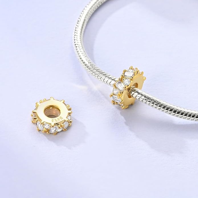 925 sterling silver bracelet necklace pendant, women's jewelry, a charming pendant suitable for matching the original bracelet, perfect for parties, birthdays, and as a jewelry gift