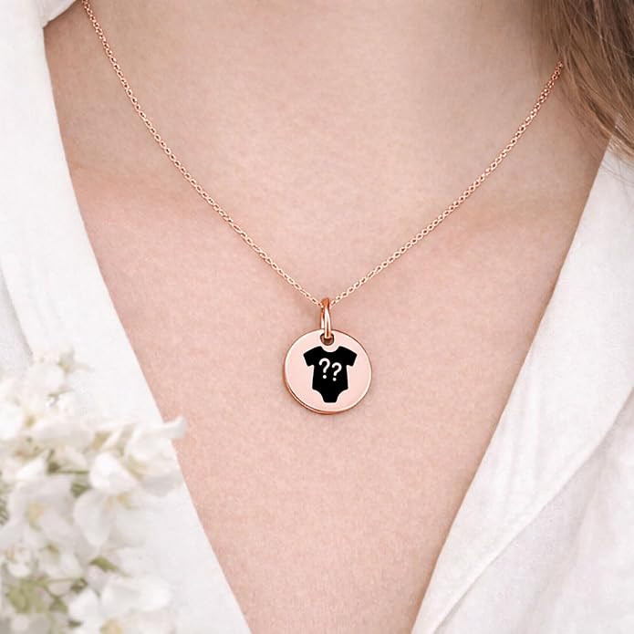 SM Design Pregnancy & New Baby Charm Set – Set of 4 Meaningful Stainless Steel Charms – Great for Crafting, Making Bracelets and Necklaces - Meaningful Keepsake Charms for Expecting & New Moms