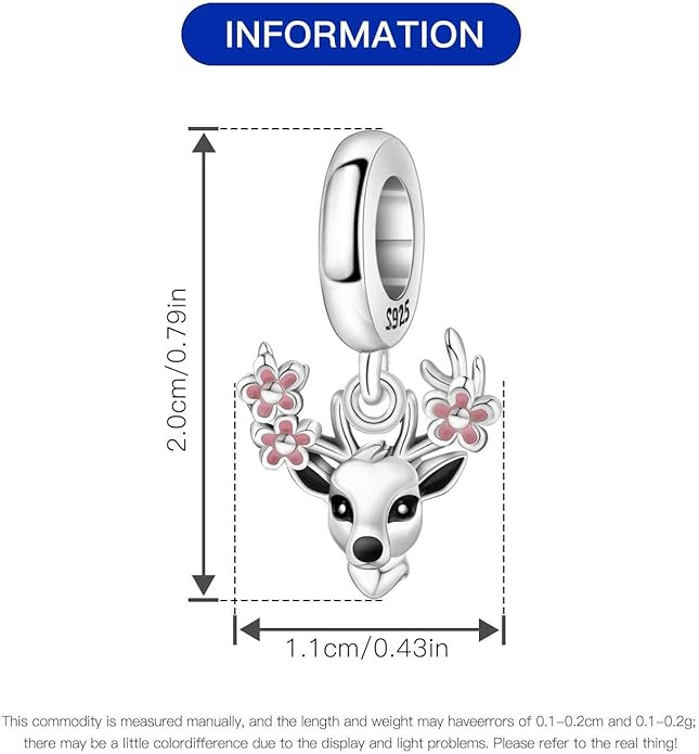 Cute Panda Animal 925 Sterling Silver Charms for Bracelets and Necklace Dangle Pendants Butterfly Elephant Dog Bead Jewelry Present for Women Family Friends