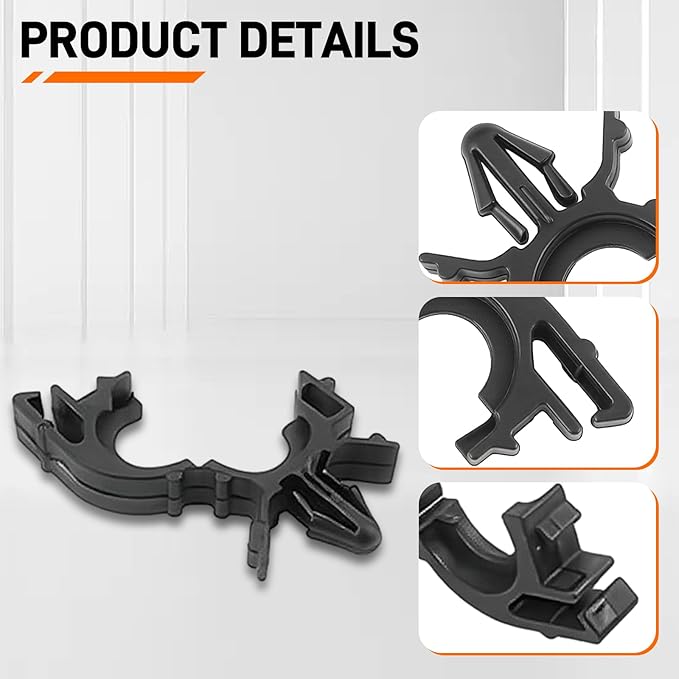 30pcs 1/2" OD 11/32" ID Wire Loom Routing Clips for GM 8911473