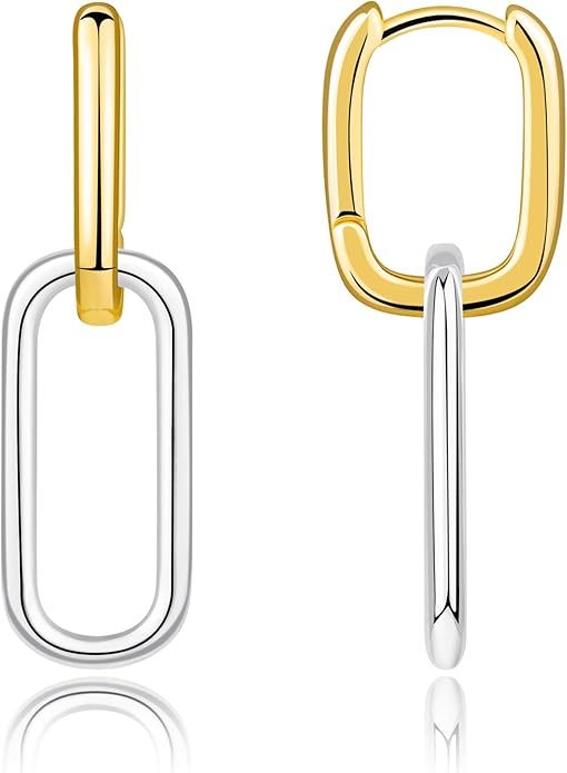 14K Gold Earring Cross Waterdrop Butterfly Heart Knot Earrings for Women Gold Silver Cross Leverback Drop Gold Silver Teardrop Hoop Dangle Earring White Gold Dangle Drop Earring
