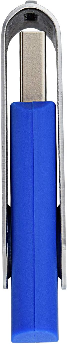 KOOTION 10 X 1GB USB Flash Drive 1gb Flash Drive Swivel Thumb Drive Memory Stick Keychain Design Blue
