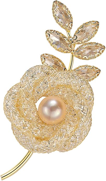 Brooch Pins For Women Fashion, Flower Brooches Jewelry For Women Floral Series Brooches And Pins Designer Lady's Costume