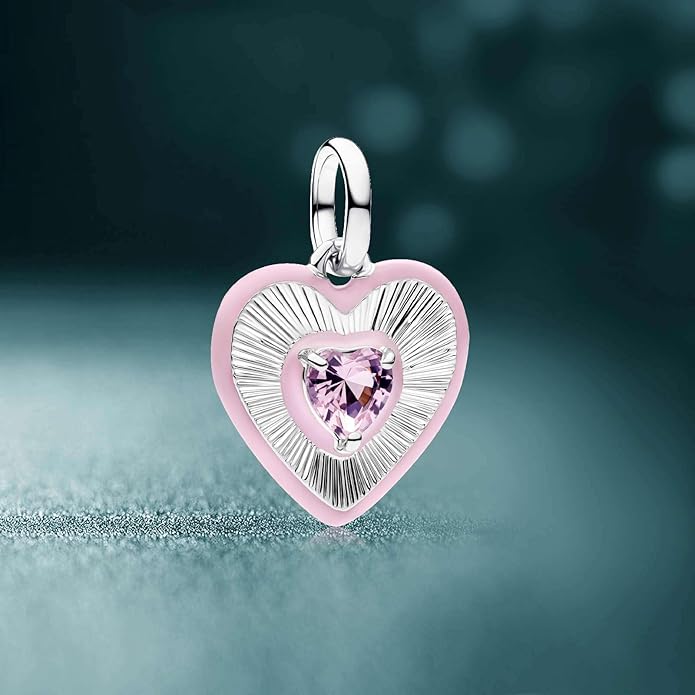Family Mom Heart Charms 925 Sterling Silver Bead for Bracelets and Necklaces For Women Jewelry Present