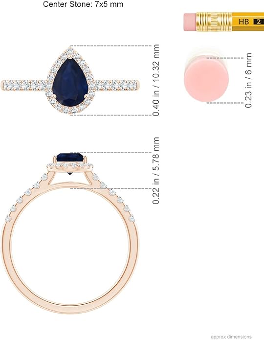 Angara Freshwater Pearl Solitaire Ring for Women | Round Freshwater Cultured Pearl Solitaire Ring in 14K Solid Gold/Silver | June Birthday, Anniversary, Gemstone Jewellery Gift