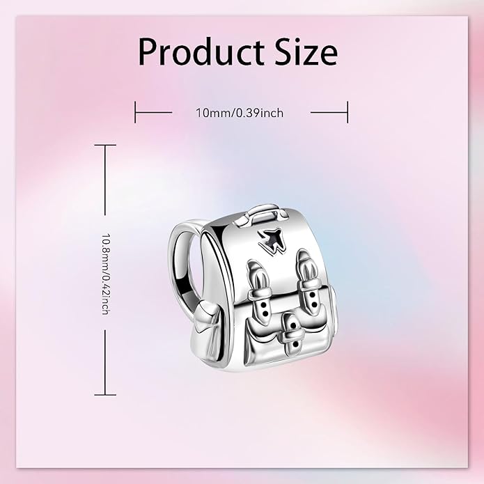 Bible Family Mom Wife Love Heart Dangle Charm 925 Sterling Silver Charms fits Bracelets and Necklace Pendant Bead Charms Jewelry Present for Women Family Friends