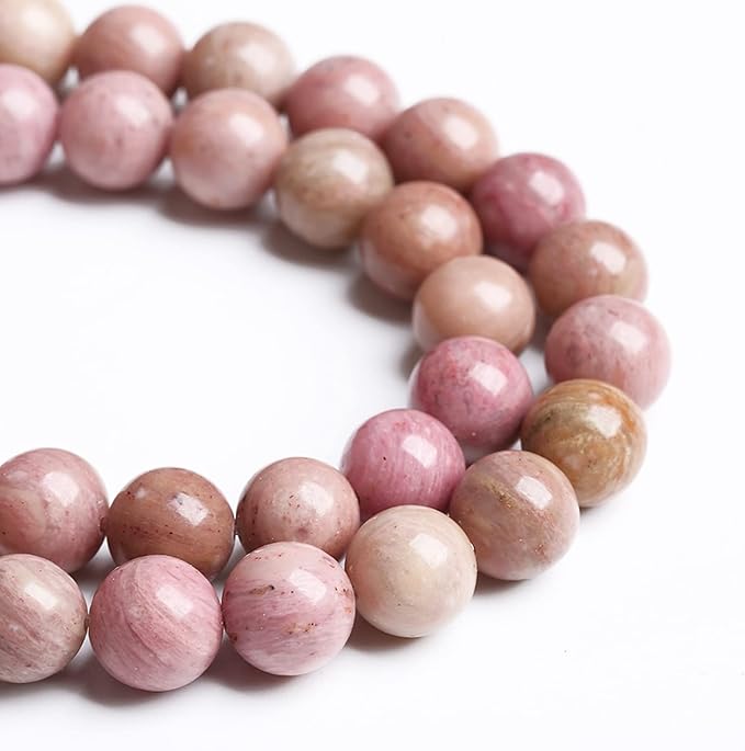 4MM 86PCS Natural Stone Red Rhodochrosite Gemstone Crystal Beads for Jewelry Making DIY Bracelet Necklace Semi Precious Beads