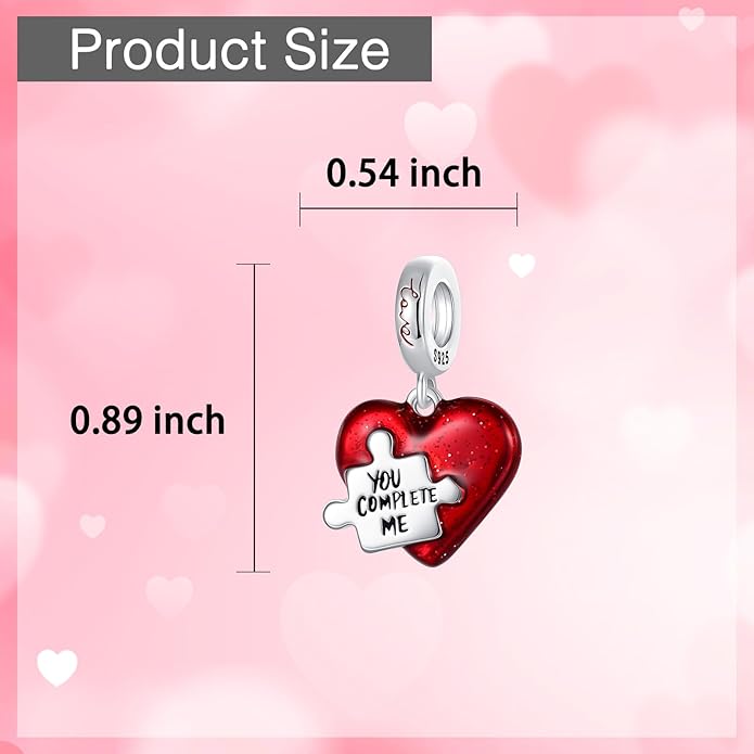 925 Sterling Silver Charms for Bracelets and Necklaces Charms for Women Fashion Jewelry for Women Friend and Mother