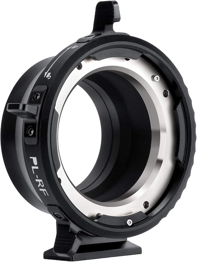 PL-RF Lens Mount Adapter with Rotary Lock Mount Converter Compatible with PL Lens to Canon RF Mount Cameras EOS R EOS R5 EOS R6 EOS R3 EOS Ra EOS RP