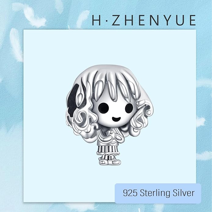 925 Sterling Silver Charms Magic Movie Character Dangle Beads for Bracelets and Necklaces Jewelry for Women