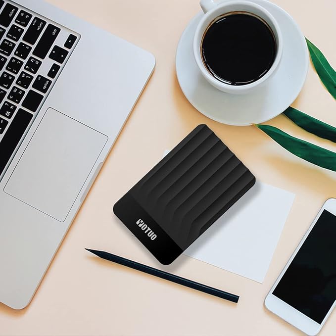Portable External Hard Drive Storage Expansion Mobile HDD USB 3.0 for PC, Mac, Desktop, Laptop, PS4, PS5, Xbox One X/S, Xbox 360, Xbox Series X/S, Office & Game (Black, 500GB)