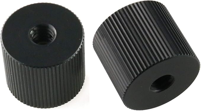 E-outstanding Tripod Nut 2PCS 1/4"-20 to 1/4"-20 Barrel Connection Mounts Nuts for Articulating Arms Tripod Rigs Replacement