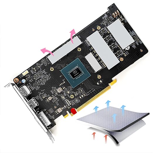 Thermal Pad 14.8 W/mK, 120x120x1.5mm, Non Conductive, High Temp Resistance, Silicone, For Laptop, GPU, CPU, LED Cooler