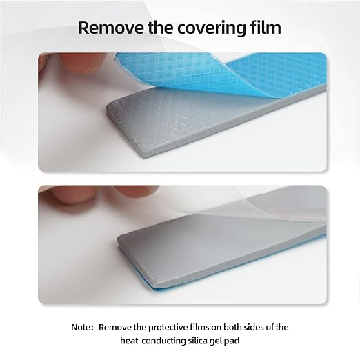 Maxtor Thermal Pad 14.8 W/mK, 120x20x3.0mm(3 pcs) Silicone Thermal Pads Non Conductive Heatsink Cooling Pad, Highly Efficient Heat Resistant Soft Pad for Laptop Heatsink/SSD/CPU/IC/LED Cooler