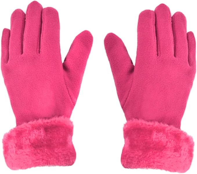 boxed-gifts Women's Warm Fleece Winter - Women's Hat and Glove Set + Hats Gloves Scarves for Women