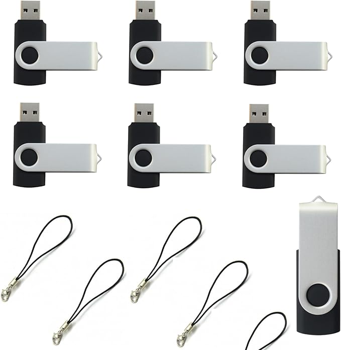 lcwamy 128MB Flash Drives 100 Pack USB Drives Bulk USB Flash Drive 100 Pack Flash Drive Bulk USB Thumb Drive CupShadow (Black, No Logo 128M 100PCS)