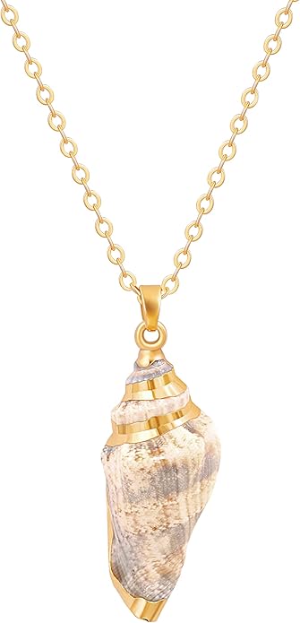 Aobei Pearl 18K Gold Plated Moon Star Lion Evil Eye Love Heart Cross Pendant Necklace Medallion Paperclip Chian Choker Layering Jewery for Women