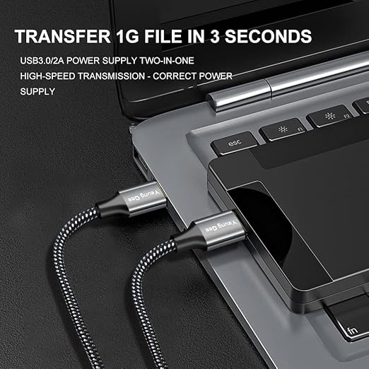 USB 3.0 A to A Male Cable 20 ft,Super Speed Type A Male to Male Cable USB 3.0 Double End USB Cord for Hard Disk, Cameras,Laptop Cooler, DVD Player and More (20FT/6M)