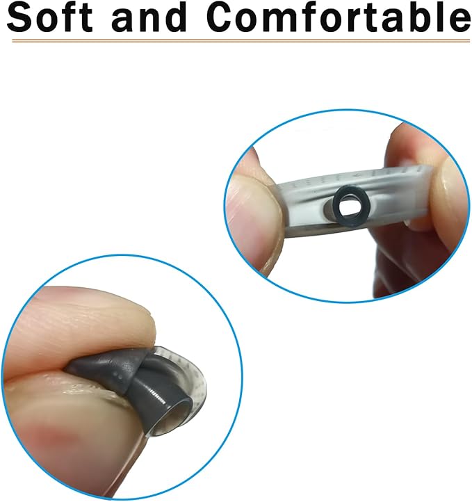 Silicone Replacement Ear Tips for Sony 1000XM5/1000XM4/LinkBuds S/WF-C500/WF-C700N/WF/WI/XBA Earbuds, 4 Pairs