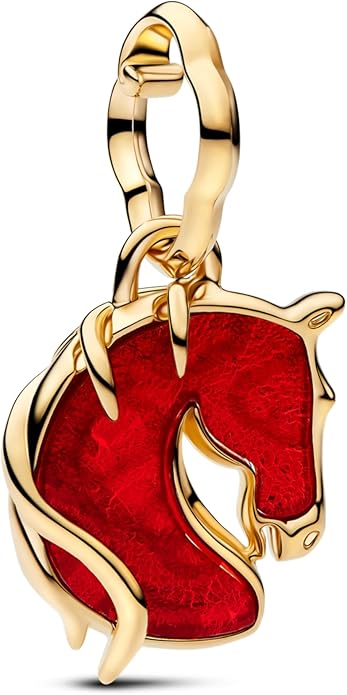 Gold Heart Family Charms Bead for Bracelets and Necklaces Jewelry Charm for Women Valentine Mother's Day
