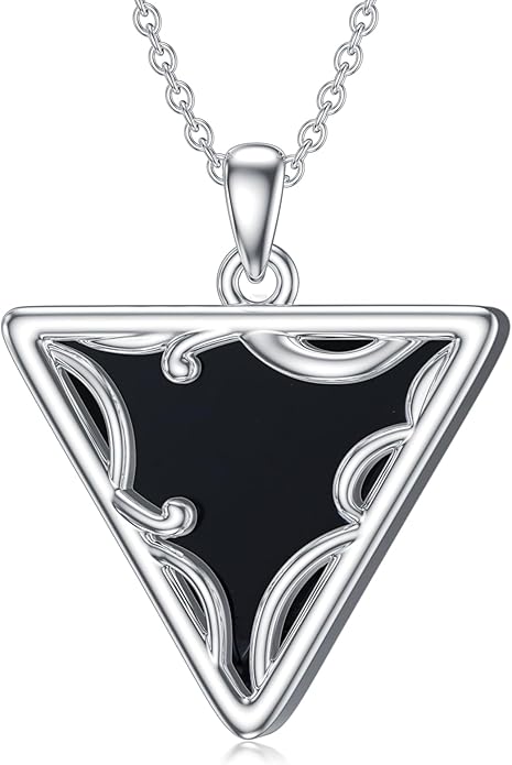 Genuine Turquoise Hexagon/Star/Rectangle/Teardrop/Heart/Triangle/Circle Necklaces for Women 925 Sterling Silver Long Boho Pendant Western Jewelry Gifts for Women Girls