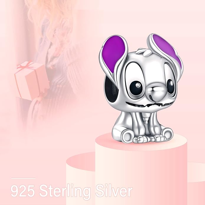 MITSOKU 925 Sterling Silver Charms for Bracelets Necklaces Animal prototype Pendant Safety Chain Dangle Pendants Beads Christmas Day Charms Jewelry Gift for Women