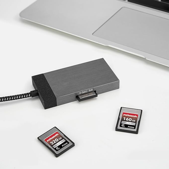 Pergear VPG200 Professional 160GB CFexpress Type A Memory Card, Up to 880MB/s Read Speed & 900MB/s Write Speed for 4K 120P,8K 30P Recording
