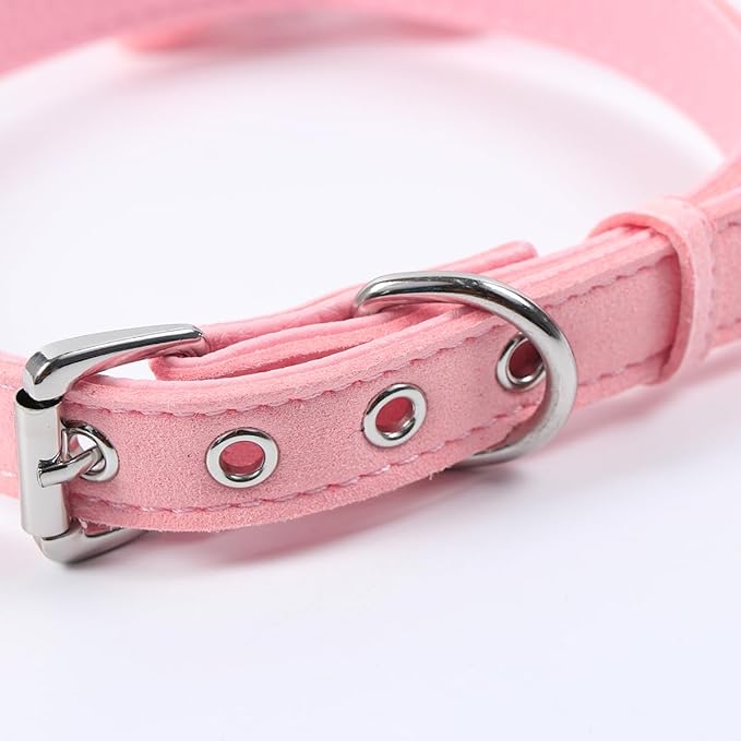 Destiny Love Bell Padlock Choker Collar Necklace Lolita Bow Collar Cat Kitty Velvet Necklace with Heart Lock and Key with Box for Women and Men