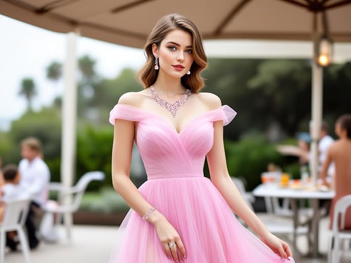 Crystal Bridal Wedding Jewelry Sets for Women Rhinestone Teardrop Crystal Statement Choker Necklace Drop Earrings Link Bracelets Rings Teardrop Jewelry Set for Brides Bridesmaids