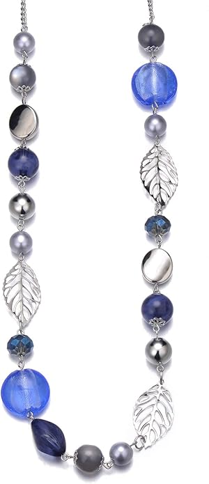 PEARL&CLUB Long Beaded Necklaces For Women - Sweater Chain Fashion Jewelry Necklace Gifts For Women