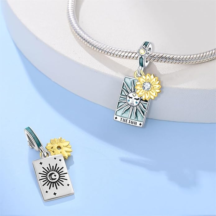 925 sterling silver bracelet necklace pendant, women's jewelry, a charming pendant suitable for matching the original bracelet, perfect for parties, birthdays, and as a jewelry gift