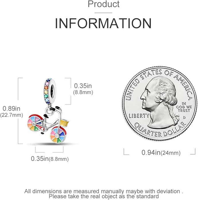 MULA 925 Sterling Silver Charms for Bracelets and Necklaces Airplane Passport Dangle Pendants Beads Butterfly Dragonfly Charms Jewelry Charm for Women