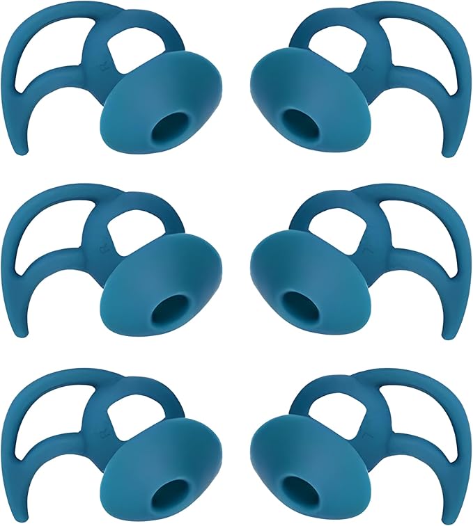 3 Pairs Large Earbud Tips Compatible with Bose QuietComfort and Sport Earbuds