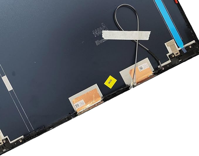 Replacement Laptop LCD Cover Back Rear Top Lid Hinges Front Bezel for Lenovo ideapad 5 15IIL05 15ARE05 15ITL05 5-15IIL05 5-15ARE05 5-15ITL05 5-15ALC05 5CB0X56073 5CB0Z31048 (Dark Blue)