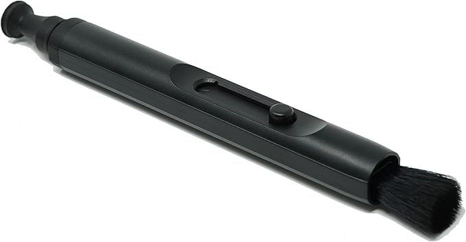 UES Double-Ended Lens Cleaning Pen: Soft Brush and Nano Carbon Tip for Crystal Clear Optics Works with Camera Lens Binoculars Monocular VR headset Drone Telescope Microscope and other optical products
