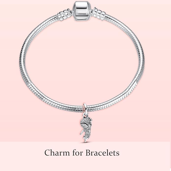 MITSOKU 925 Sterling Silver Charms for Bracelets Necklaces Animal prototype Pendant Safety Chain Dangle Pendants Beads Christmas Day Charms Jewelry Gift for Women