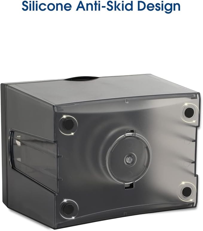 Tabletop Napkin Dispenser, Commercial Paper Napkin Dispensers, Black, 8" x 6.1" x 6.5", CHUANGDIAN