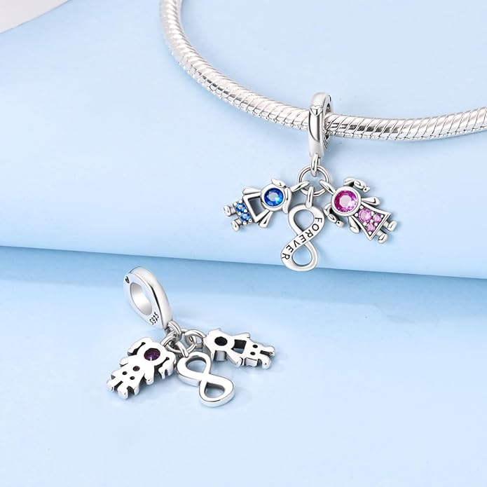 NARMO S925 Sterling Silver Charms Hamsa Charm for Pandora Bracelets Cross Charms for Bracelets Perfume High Heels Dangle Charms Silver Charms for Women