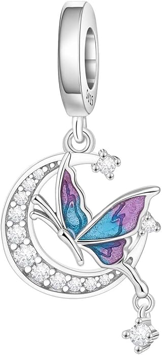 Cute Panda Animal 925 Sterling Silver Charms for Bracelets and Necklace Dangle Pendants Butterfly Elephant Dog Bead Jewelry Present for Women Family Friends